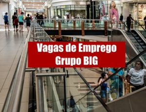 Grupo BIG abre mais de 960 vagas de emprego no país; confira os cargos