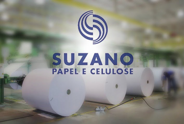 Imagem logotipo da empresa  Suzano Papel e Celulose