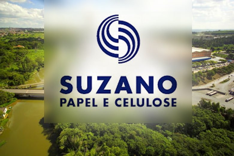 Logo da grande empresa  Suzano Papel e Celulose