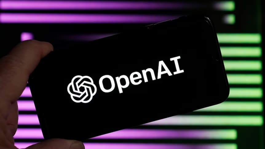 Logo da OpenAI criadora da inteligência artificial ChatGPT