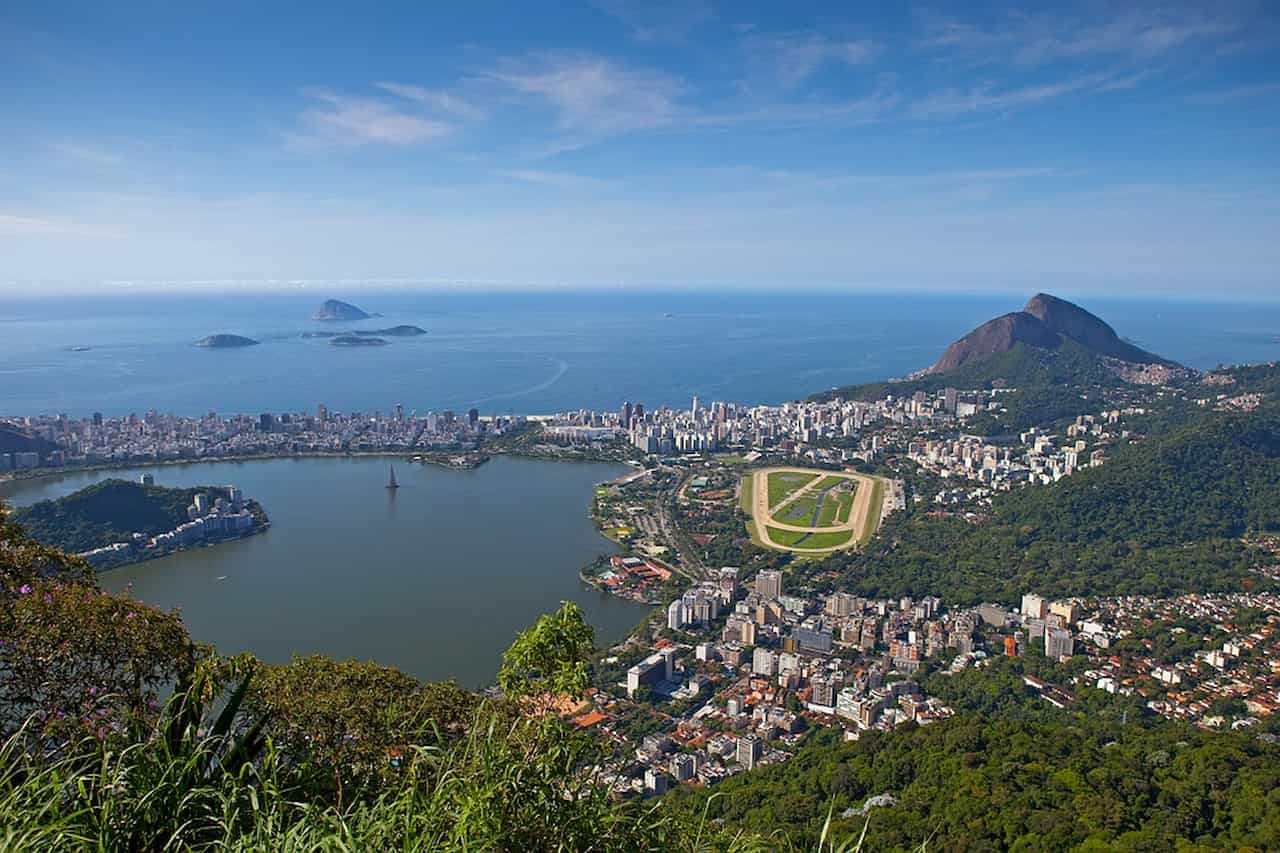 Paisagem natural da cidade do Rio de Janeiro