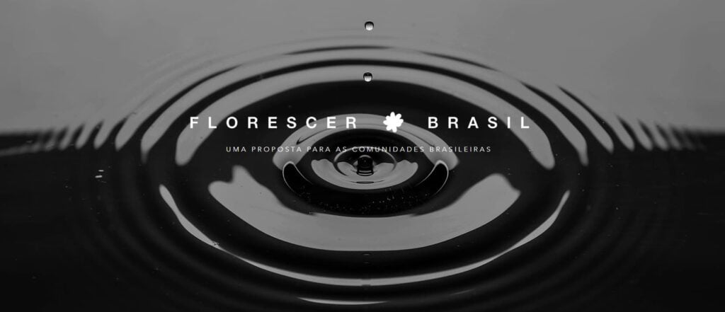 Captura de tela da florescer brasil, responsável pela captação de água potável