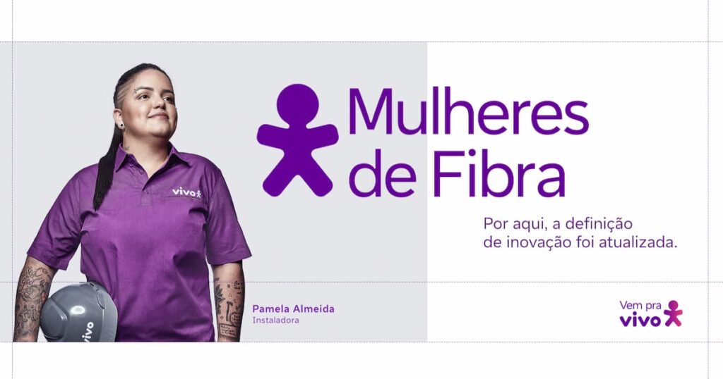 Projeto Mulheres de Fibra da empresa Vivo