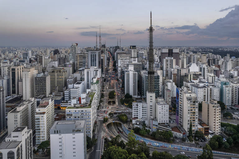 Imagem dos arranha-céus, para quem está pensando em alugar um apartamento em São Paulo