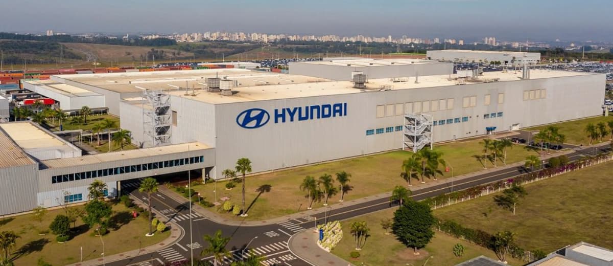 Fábrica da Hyundai.