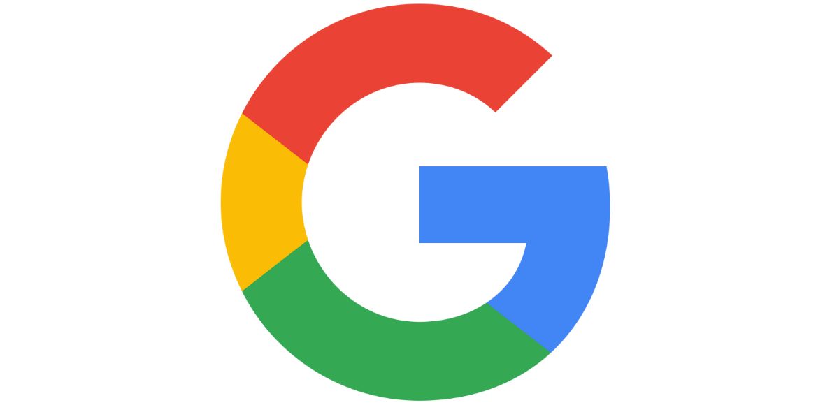Logo do Google, um g colorido, em um fundo branco.