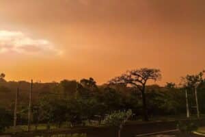 Fenômeno faz paisagem de cidade de São Paulo ficar parecida com a de Marte